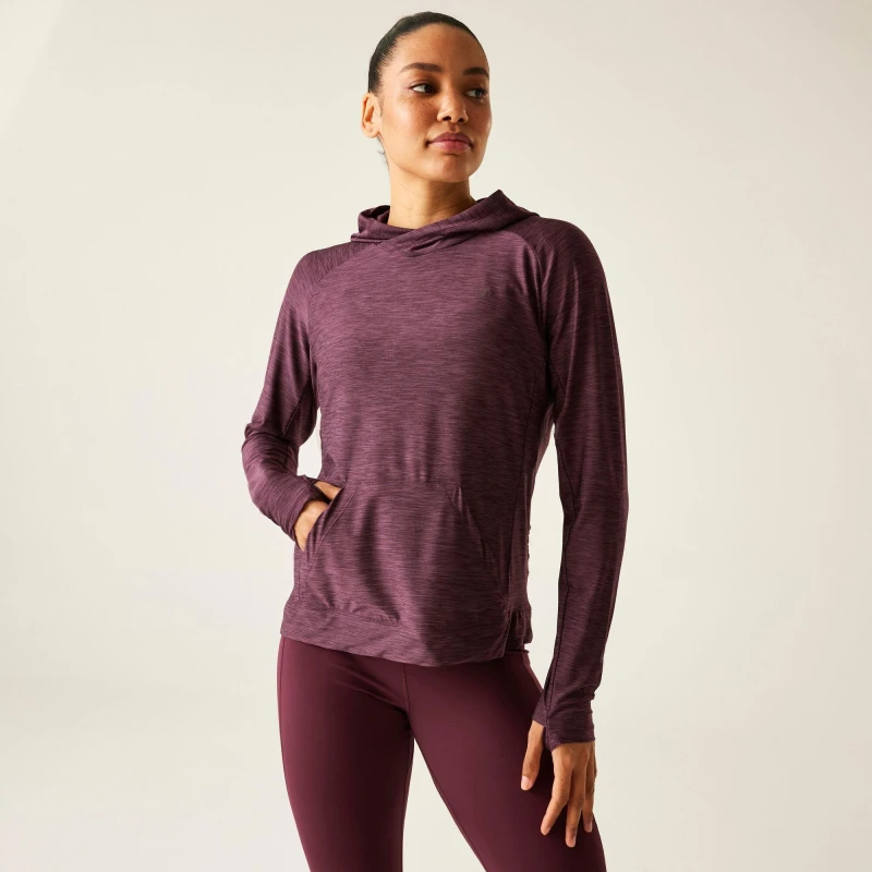 Image of Dare 2b Sprint City Lightweight Hoodie Fig female 14