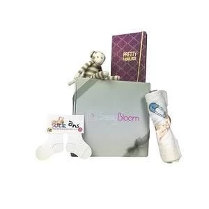 Image of Sassy Bloom Pregnancy / Baby Shower Gift Box