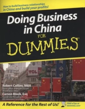 Image of Doing Business in China for Dummies by Robert Collins Paperback