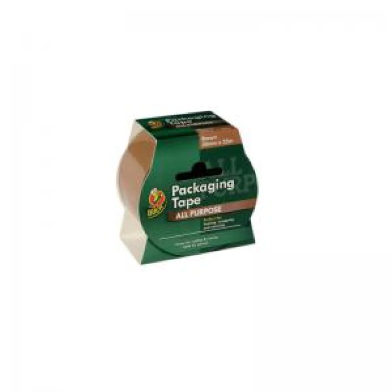 Image of Ducktape Packaging Tape 50mmx25m Brown (6 Pack) 260204