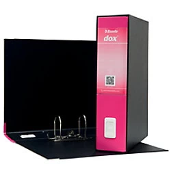 image of Dox 2 Class Lever Arch File Foolscap Fuchsia - Outer Carton of 6