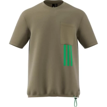 Image of adidas X City T Shirt Mens - Orbit Green