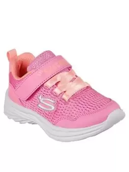 Skechers Toddler Girls Dreamy Dancer Satin Trainer, Pink, Size 8 Younger