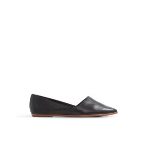 Aldo Blanchette flat slippers Black