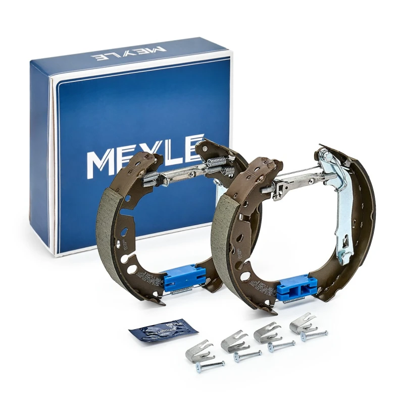 Image of MEYLE 214 533 0007/K Brake Set, drum brakes Rear Axle, with lever, Original Quality Brake Set,drum brakes (3859)