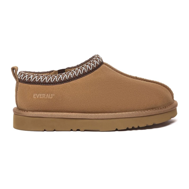 Image of EverAu Australia Wigeon Leather Slippers Brown