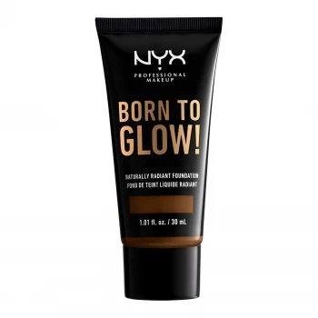 Image of NYX Professional Makeup Born to Glow Naturally Radiant Foundation 30ml (Various Shades) - Walnut