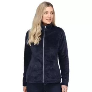 image of Regatta Womens Heloise Mock Neck Full Zip Fleece Jacket 12 - Bust 36' (92cm)