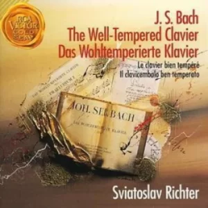 image of Well-tempered Clavier The Richter by Sviatoslav Richter CD Album