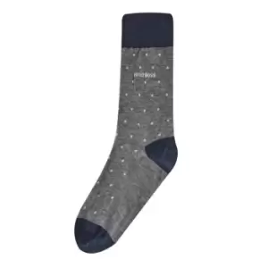 image of Boss George RS Dot MC Socks - Blue