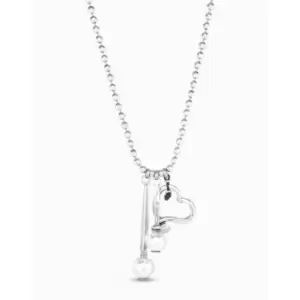 Image of Tea In Istanbul White Metal Pearl Shell Necklace