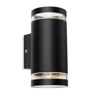 Pedro 2 Light Wall Black IP44