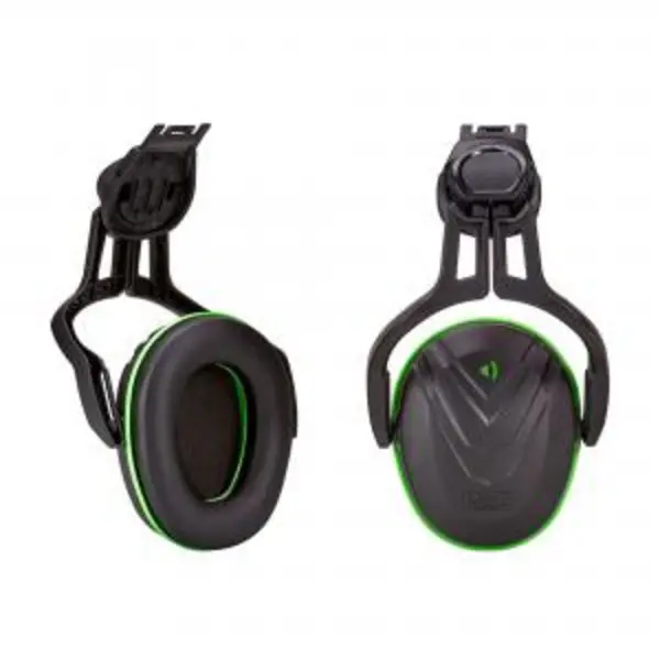 MSA V-Gard Helmet Mounted Ear Defender Low Green BESWMSA10190356