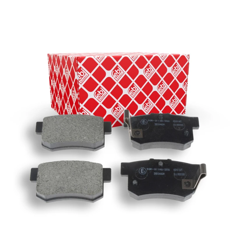 Image of FEBI BILSTEIN 170289 Brake pad set Rear Axle, with acoustic wear warning Brake Pad Set,disc brake (402)