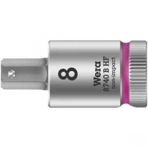 Image of Wera 05003039001 8740 B HF Zyklop In-Hex 3/8" Bit-Socket 8 x 38.5mm
