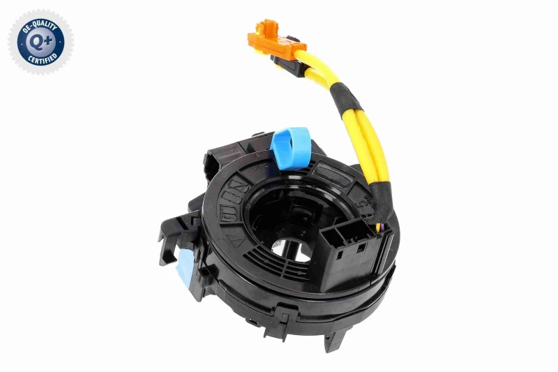 Image of VEMO V70-72-0465 Clock spring Q+, original equipment manufacturer quality Clock spring (4826)