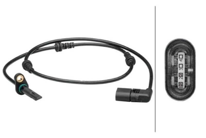 Image of HELLA ABS sensor HELLA 6PU 012 679-431