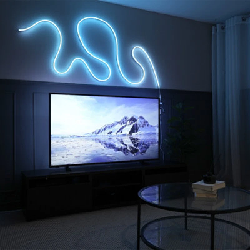 Image of ValueLights Smart 3m Neon Flexible Strip Rope Lights Colour Changing And Music Sync App Control Multi