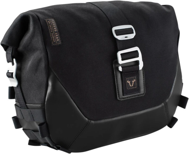 Image of BC.HTA.00.401.10200R - BC.HTA.00.401.10200R - SW Motech Legend Side Pannier Bag System Lc - Yamaha XSR 900 2016-2021 - Black BC.HTA.00.401.10200