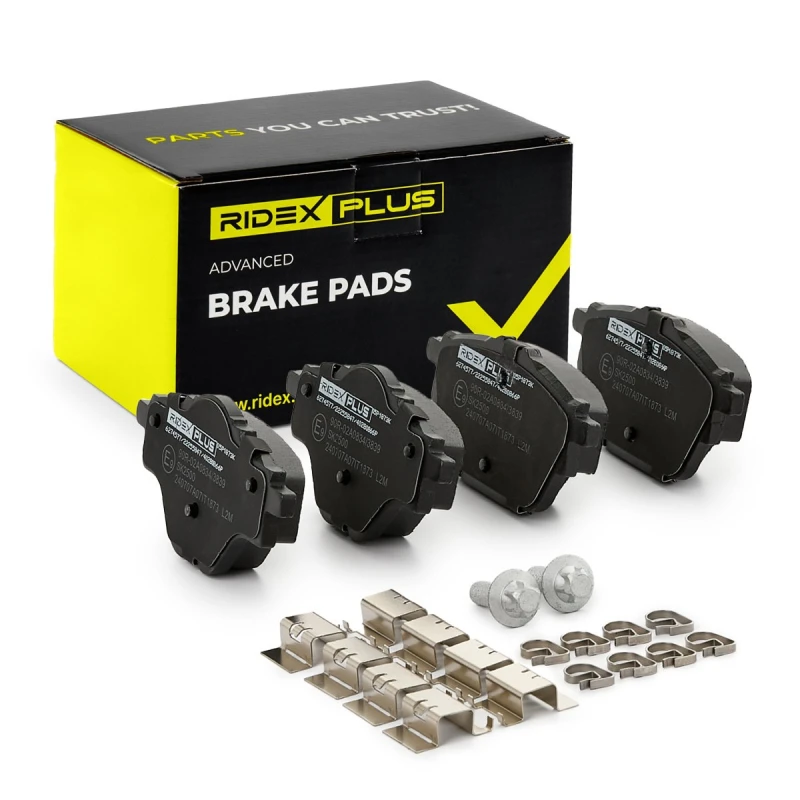 Image of RIDEX PLUS Brake pad set RIDEX PLUS 402B0866P