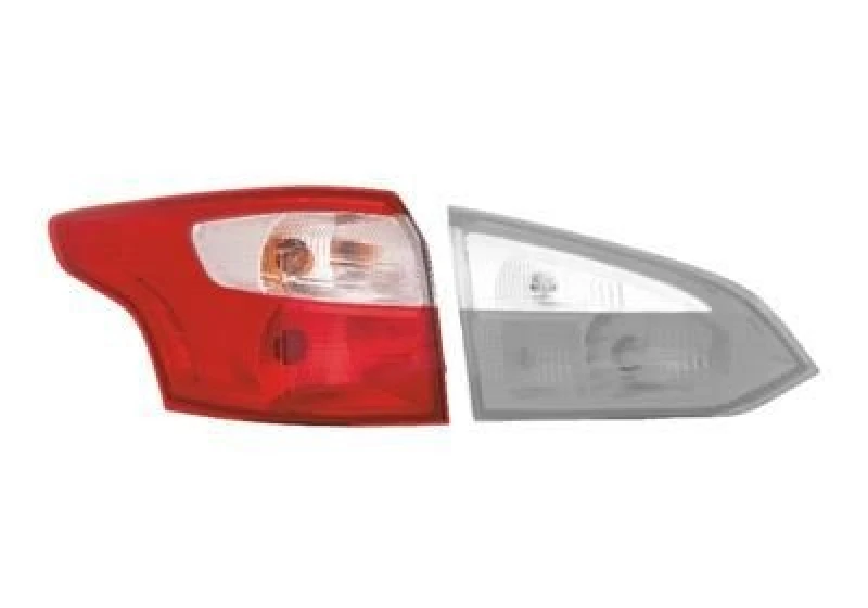 Image of VAN WEZEL 1946921 Rear light Outer section, with bulb holder, Left Combination Rearlight (391)