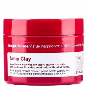 image of Recipe For Him Army Clay Wax 80ml