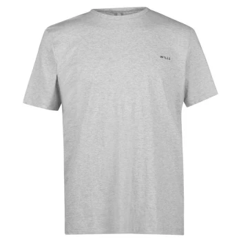 Jack Wills Sandleford Classic T-Shirt - Lt Ash Mrl