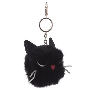Image of Feline Fine Cat Pom Pom Keyring