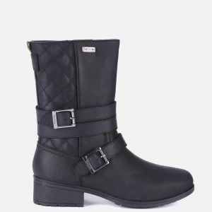 Image of Barbour Womens Garda Ankle Boots - Brown - UK 4