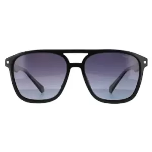 Image of Aviator Black Grey Gradient Polarized