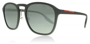 image of Prada Sport PS02SS Sunglasses Grey Rubber TFZ7W1 55mm