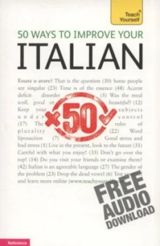 Image of 50 Ways to Improve Your Italian by Valeria Malandra Paperback