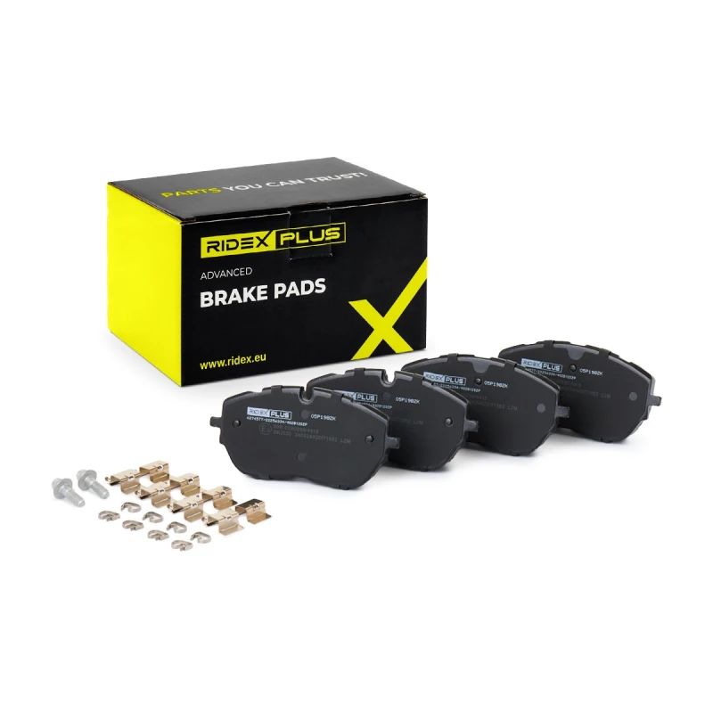 Image of RIDEX PLUS Brake pad set RIDEX PLUS 402B1202P
