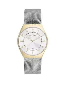 image of Skagen Grenen Ladies Watch Stainless Steel Mesh, Silver, Women