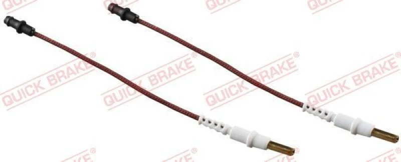 Image of QUICK BRAKE Brake pad wear sensor QUICK BRAKE WS 0208 A