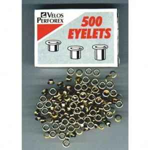 Image of Rexel No. 2 Eyelets Brass - Box of 500 - Outer carton of 10
