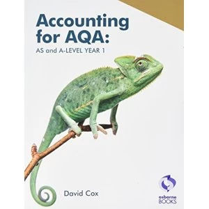 Image of Accounting for AQA : AS and A Level Year 1 Paperback / softback 2017