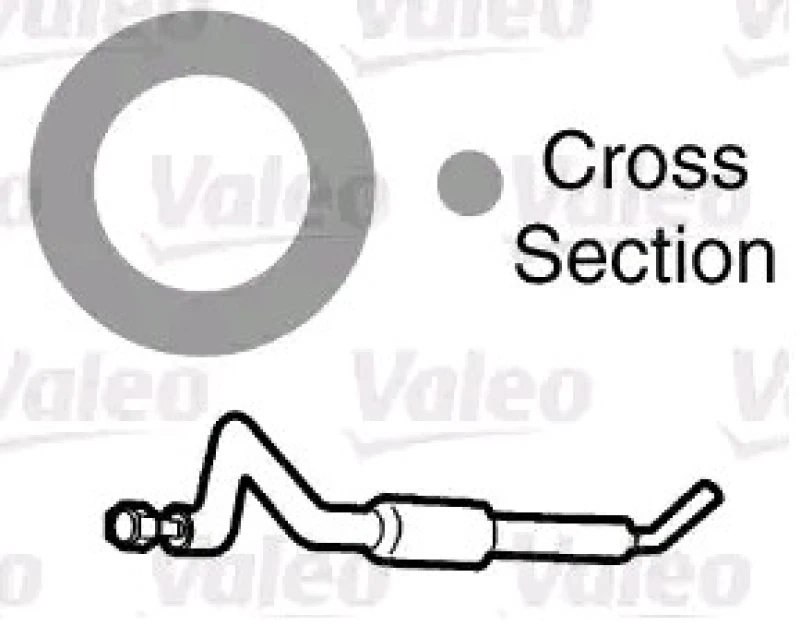 Image of VALEO 509135 Gaskets Seal,coolant pipe (547)