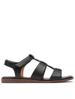 Image of Rockport Imogen Gladiator Black Synthetic , Black, Size 3, Women