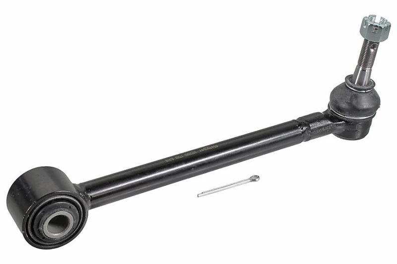 Image of METZGER 58225009 Suspension arm GREENPARTS Control Arm, Steel, Front, with rubber mount, with crown nut and split pin Steel Track Control Arm (273)