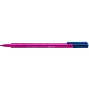 Image of Tiplus Fibre Tip Pen (Red/Purple)