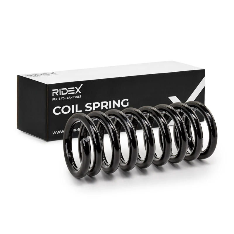 Image of RIDEX 188C0814 Coil spring Front Axle Coil Spring (188)
