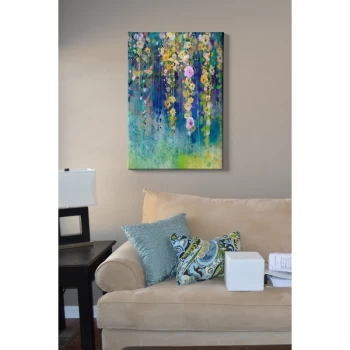 Image of Kanvas Tablo (50 x 70) - 195 Multicolor Decorative Canvas Painting