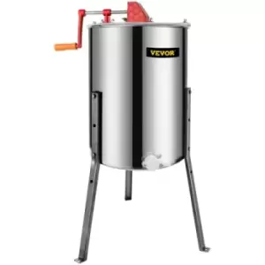 Image of VEVOR 4 Frame Manual Honey Extractor Separator Stainless Steel Bee Extractor Stainless Steel Honeycomb Spinner Crank Beekeeping Extraction Apiary Cent