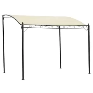 Image of Vidaxl Gazebo Fabric Cream - White