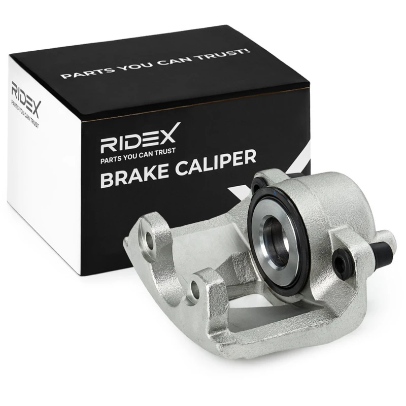 Image of RIDEX 78B0292 Brake caliper Front Axle Cast Iron Brake Caliper (78)