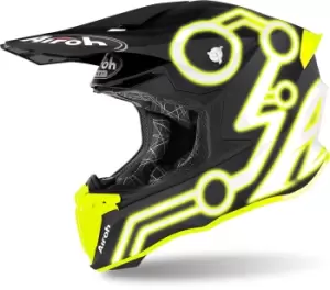 Image of Airoh Twist 2.0 Neon, yellow, Size S, yellow, Size S