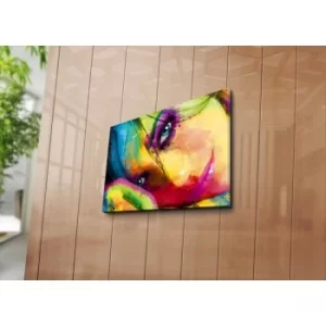 Image of 3040ABSWC-03 Multicolor Decorative Canvas Painting