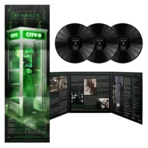 image of The Matrix The Matrix-The complete score LP black