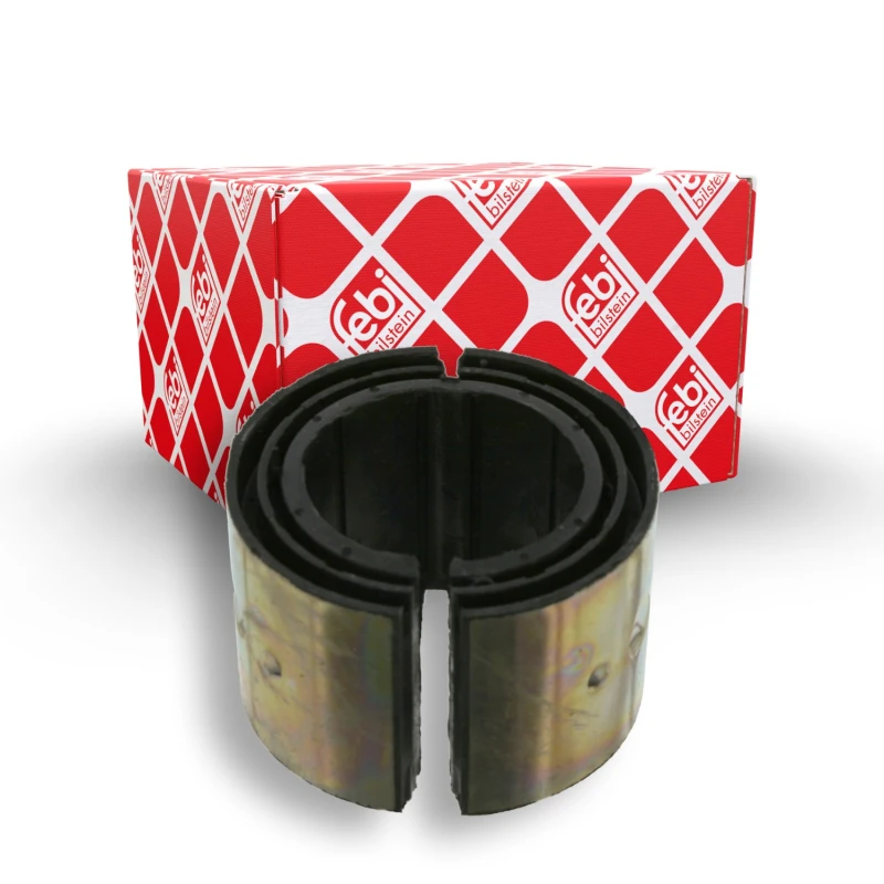 Image of FEBI BILSTEIN 24558 Stabilizer Bushes Front, Elastomer Elastomer Anti-roll Bar Bush Kit (1334)